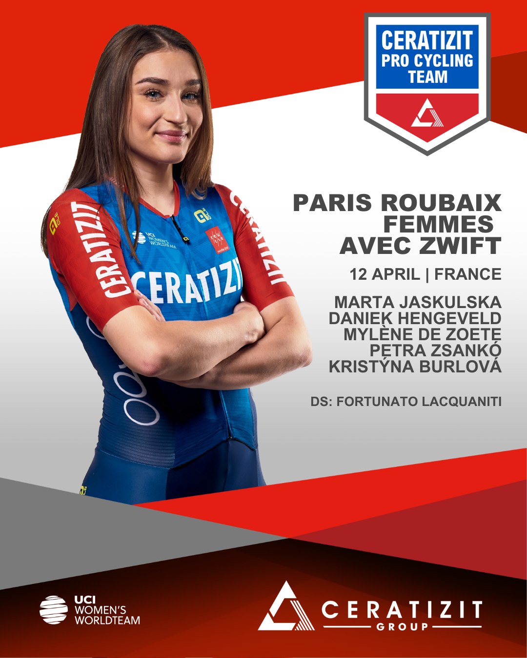 Kromě Terezy Neumannové vyrazí do Roubaix i Kristyna Burlová