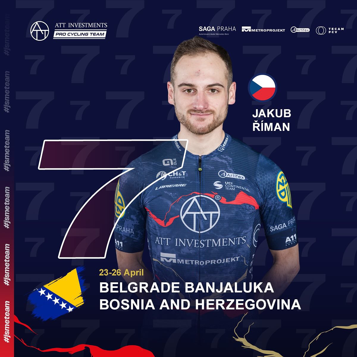 Po 7.místě postoupil Jakub Říman na deváté celkové v Banja Luce