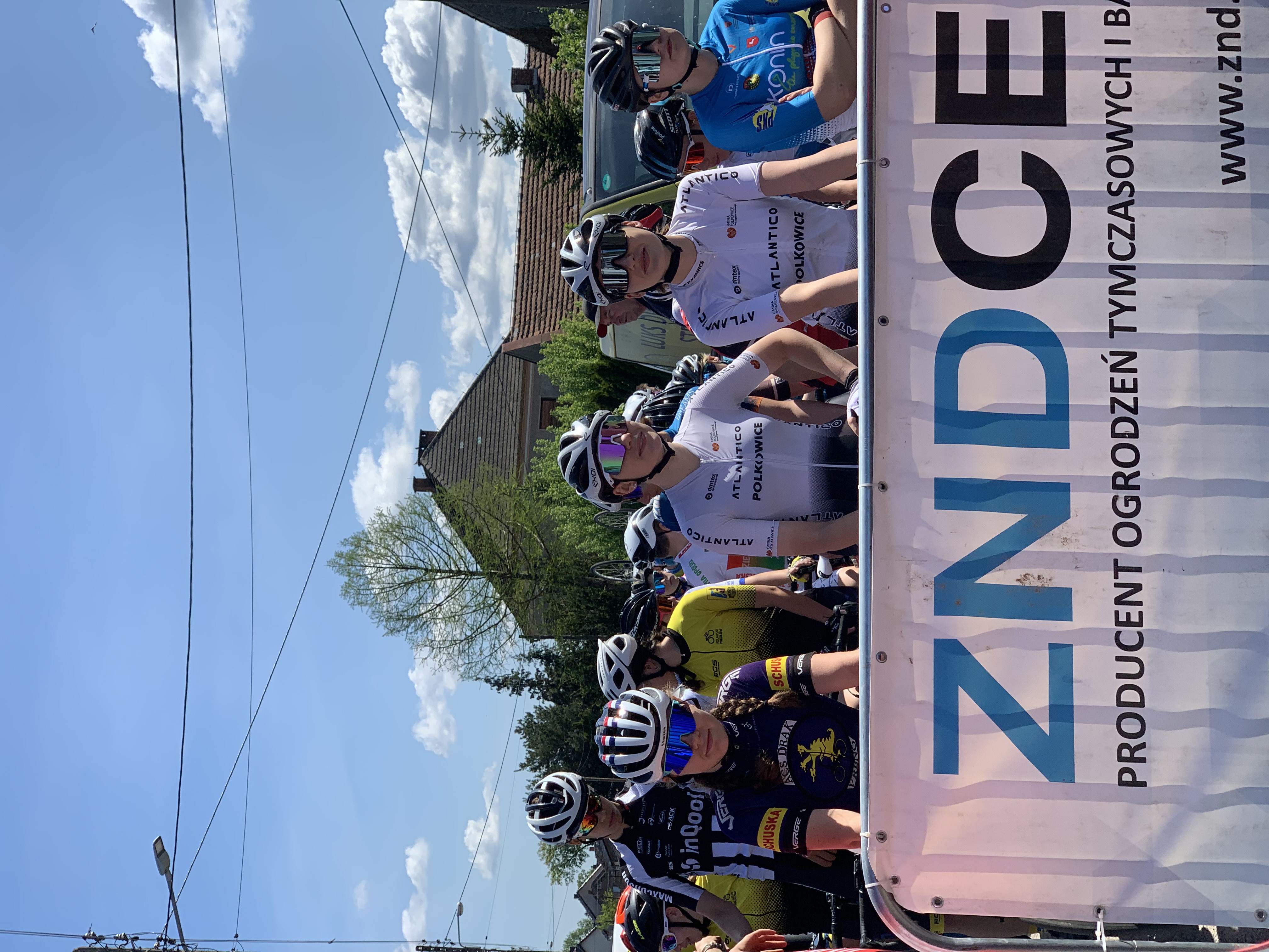 Start žákyň u Opole
