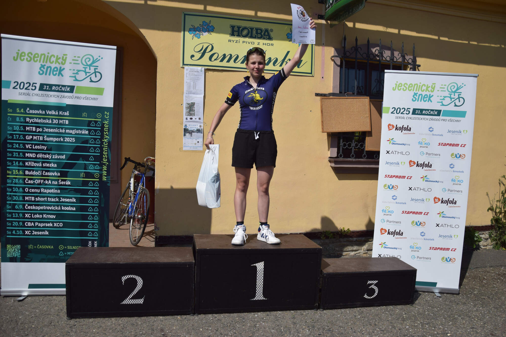 Nejlépe se vyhrává bez soupeřek - kadetka Anna Fiálková