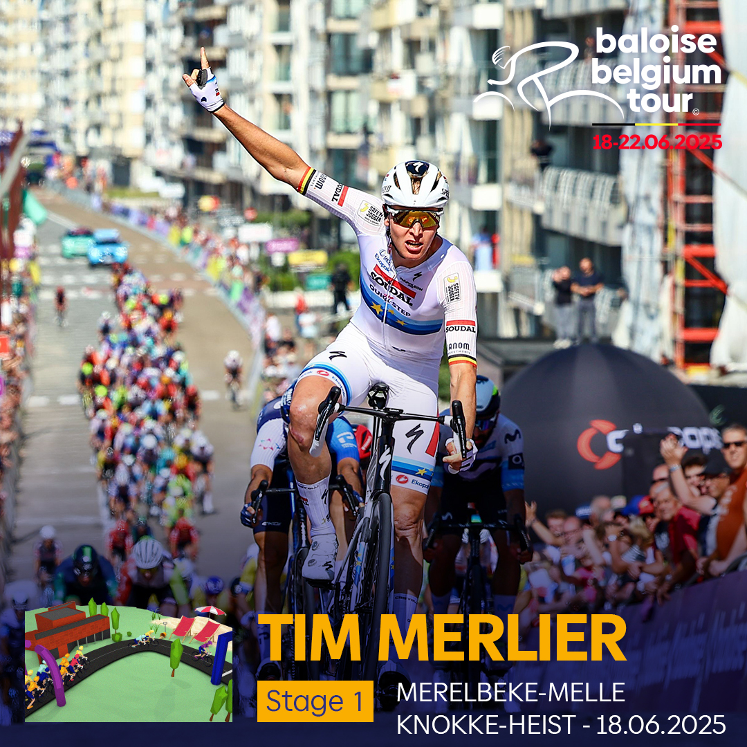 Letošní devátou výhru si připsal Tim Merlier na belgické Tour