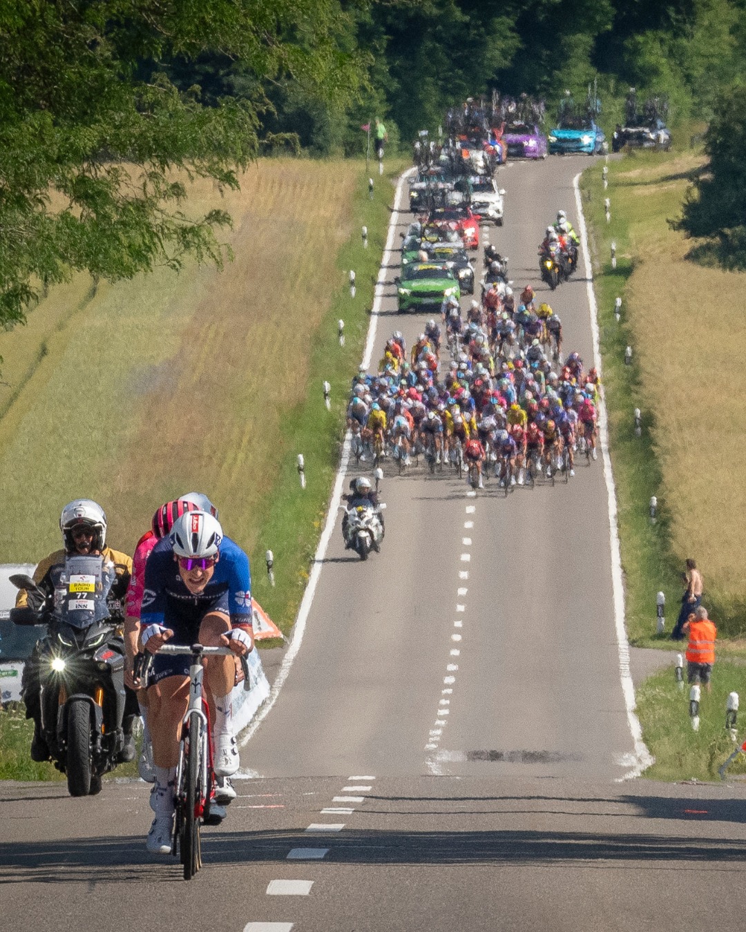 O vítězi Švýcarska rozhodne nedělní časovka na 10km a 840m převýšení