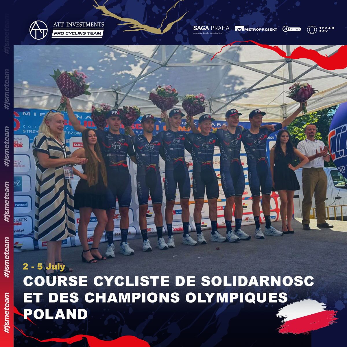 Team ATT vyhrál Solidarnosc v Polsku