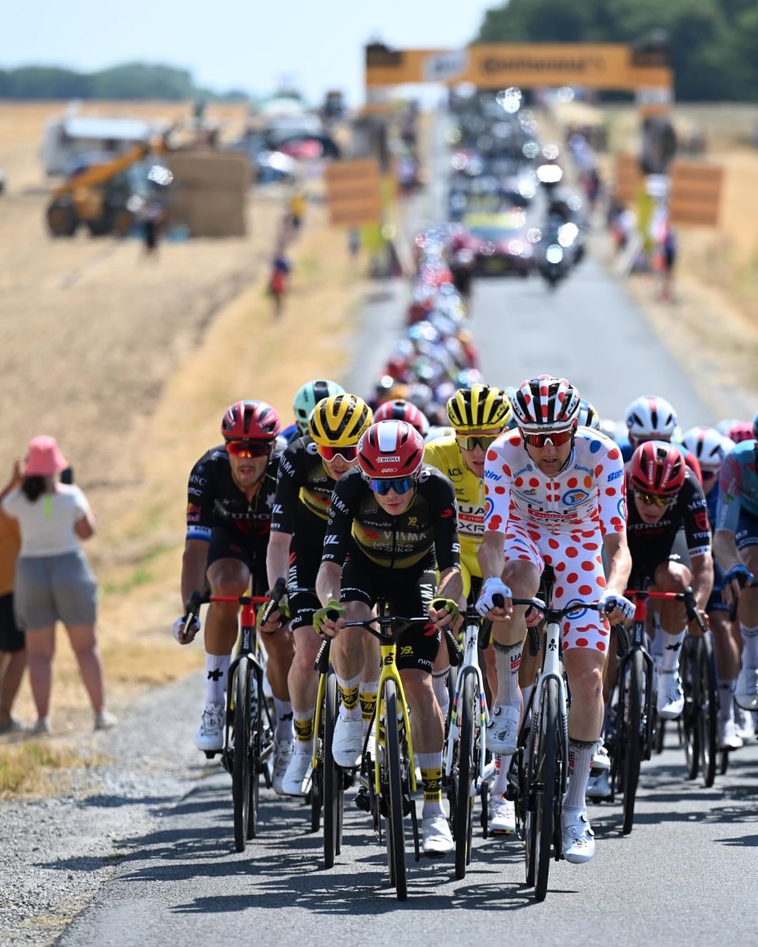 Visma útočí, Tim Wellens brání
