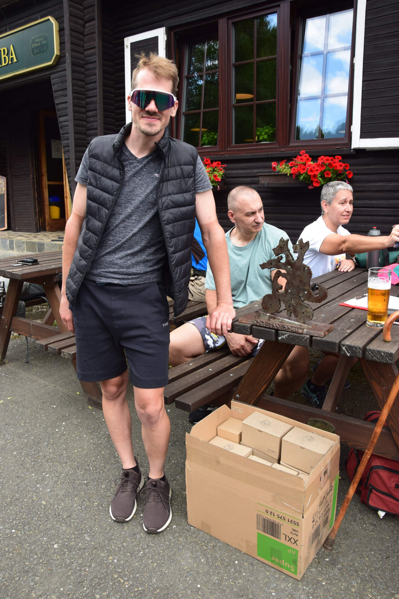 První na Pradědu Filip Křešťák je z Brna, dres měl z ACK Stará Ves