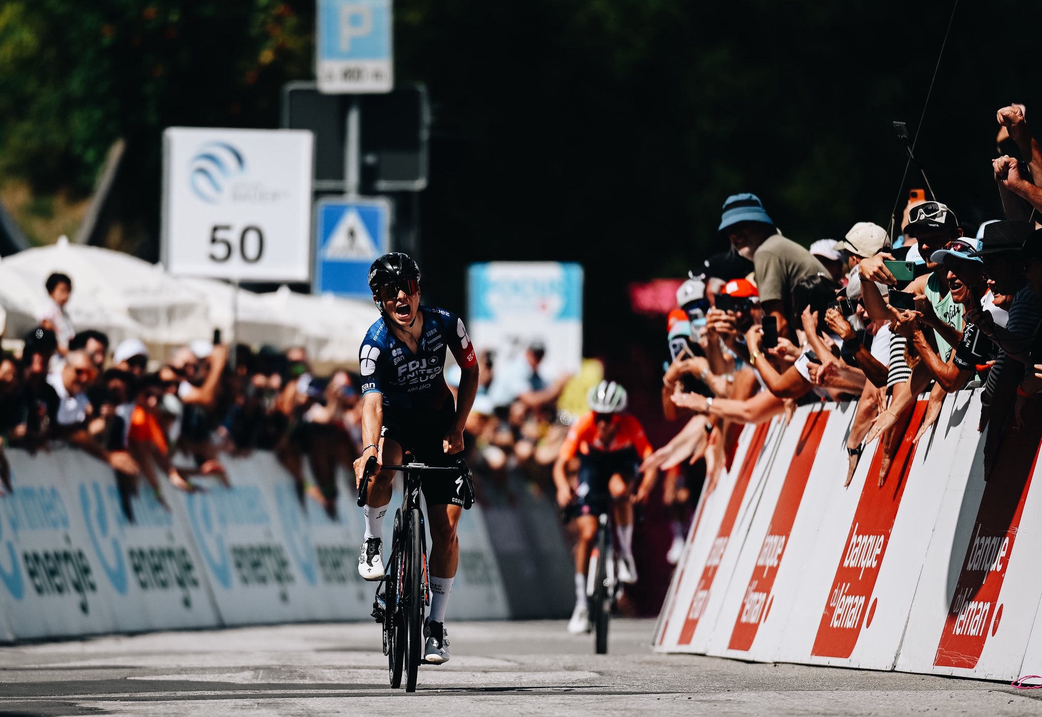 Na 13km hoře byla první Elise Chabbey, za ní Urška Žigart