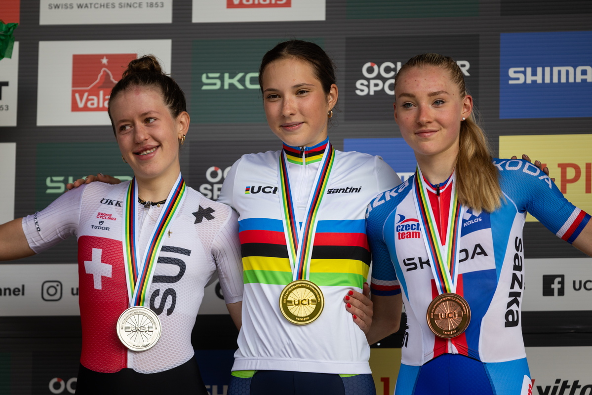 Bedna juniorek na MS MTB s B.Bukovskou
