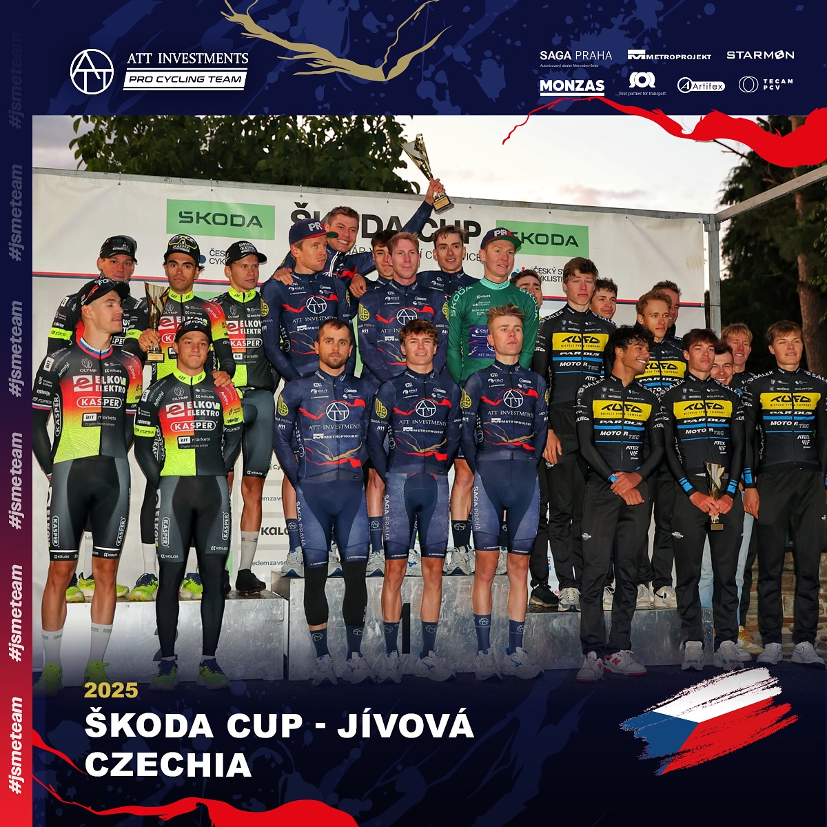 Vyhlášení ŠKODA cupu v Jívové
