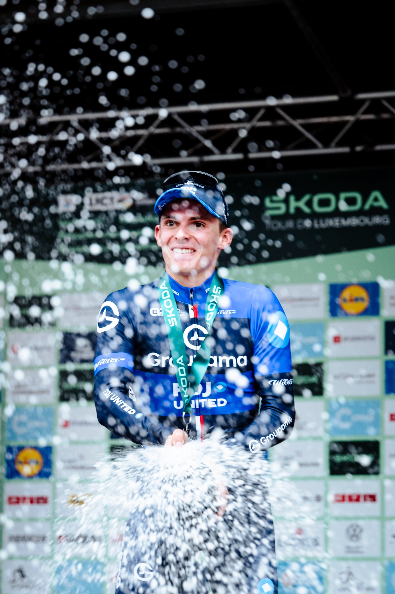 Třista metrový spurt dotáhl Romain Grégorie do konce