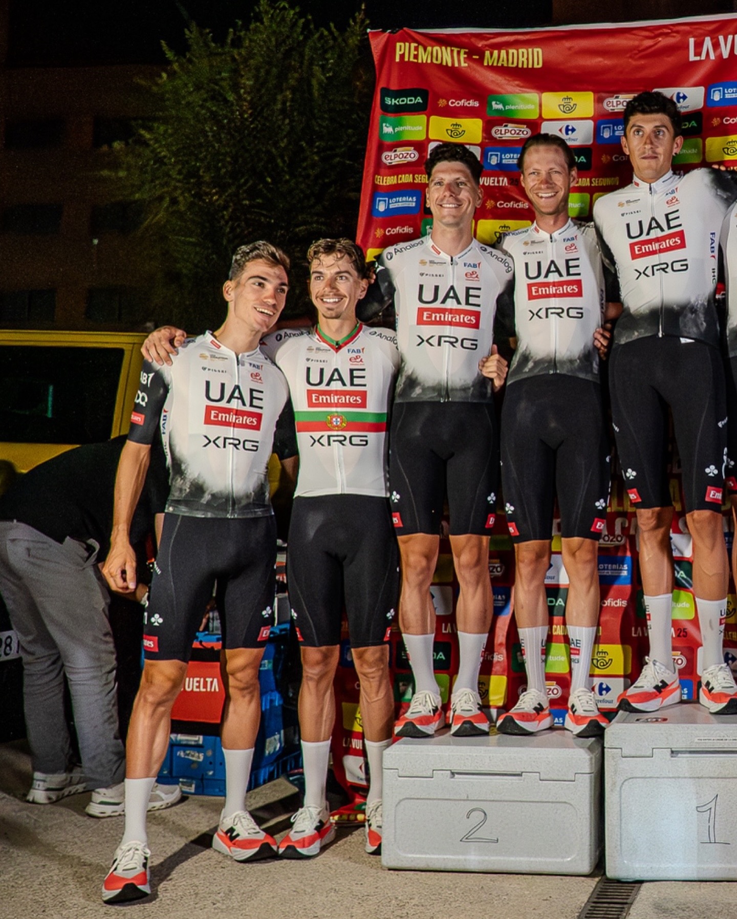 UAE, Visma, Lídl-Trek je pořadí týmů v UCI