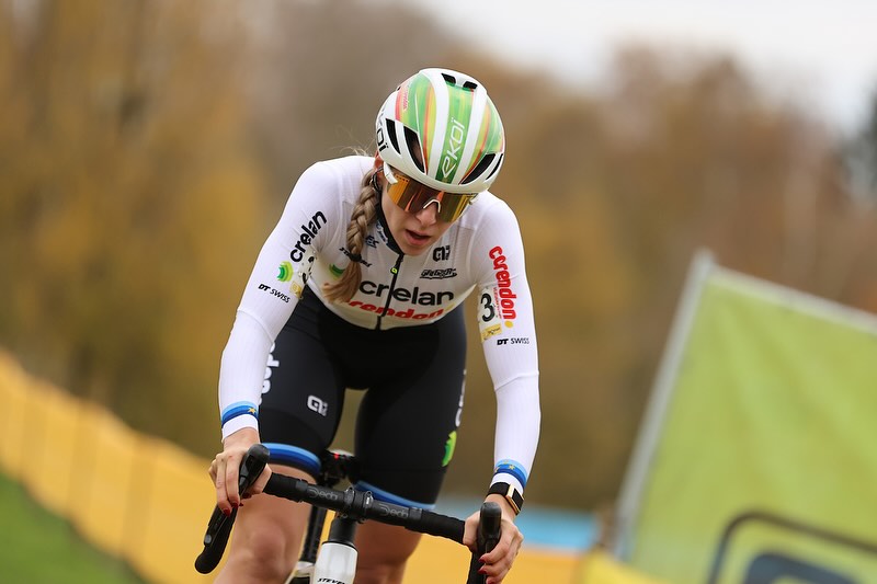 Dámskou Superprestige vede Inge van der Heijden