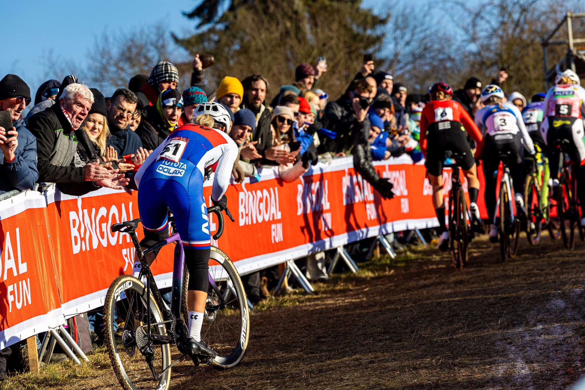 Kristyna Zemanová několkrát dotahovala