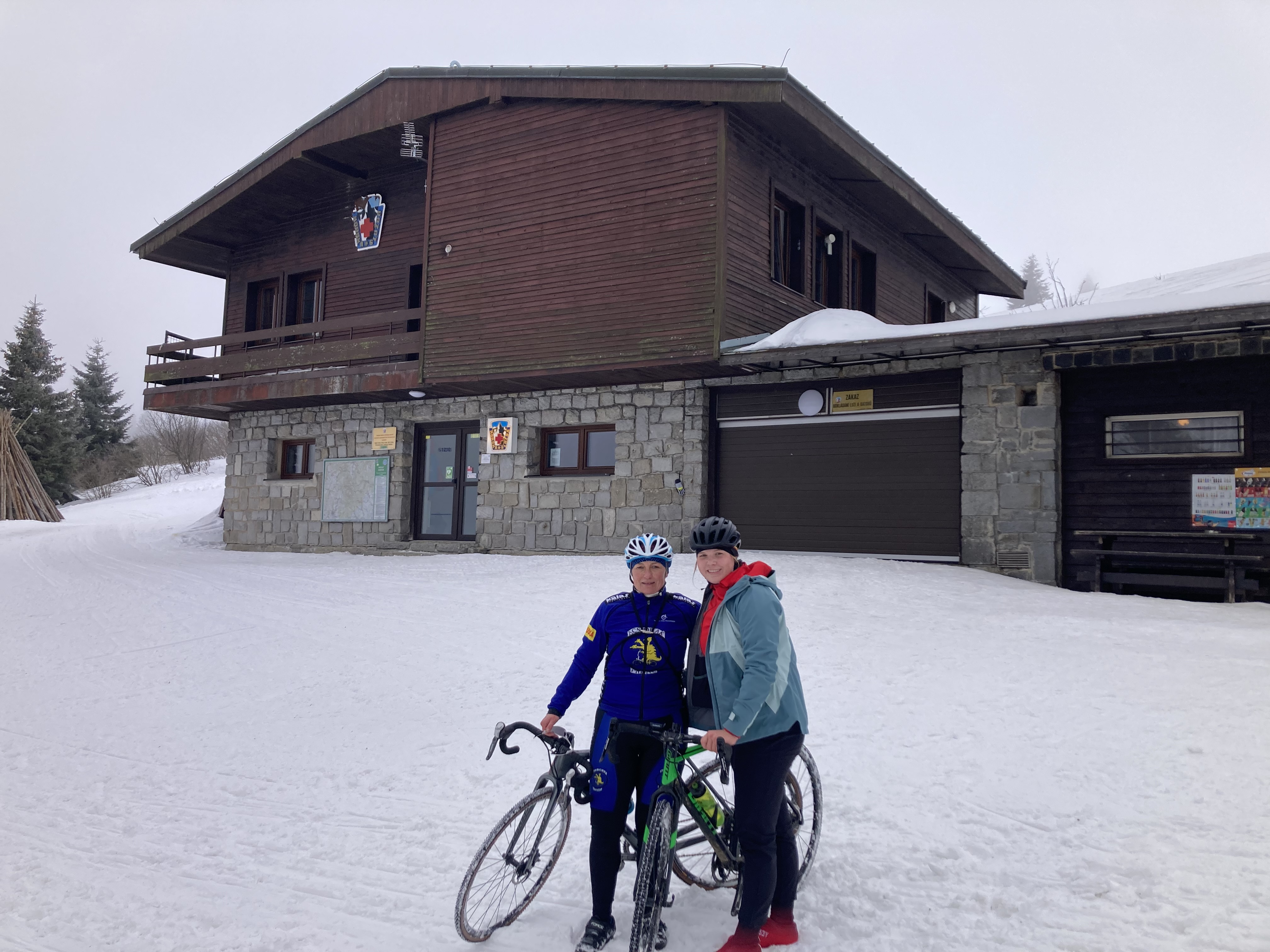 Alena a Majda na Horské službě