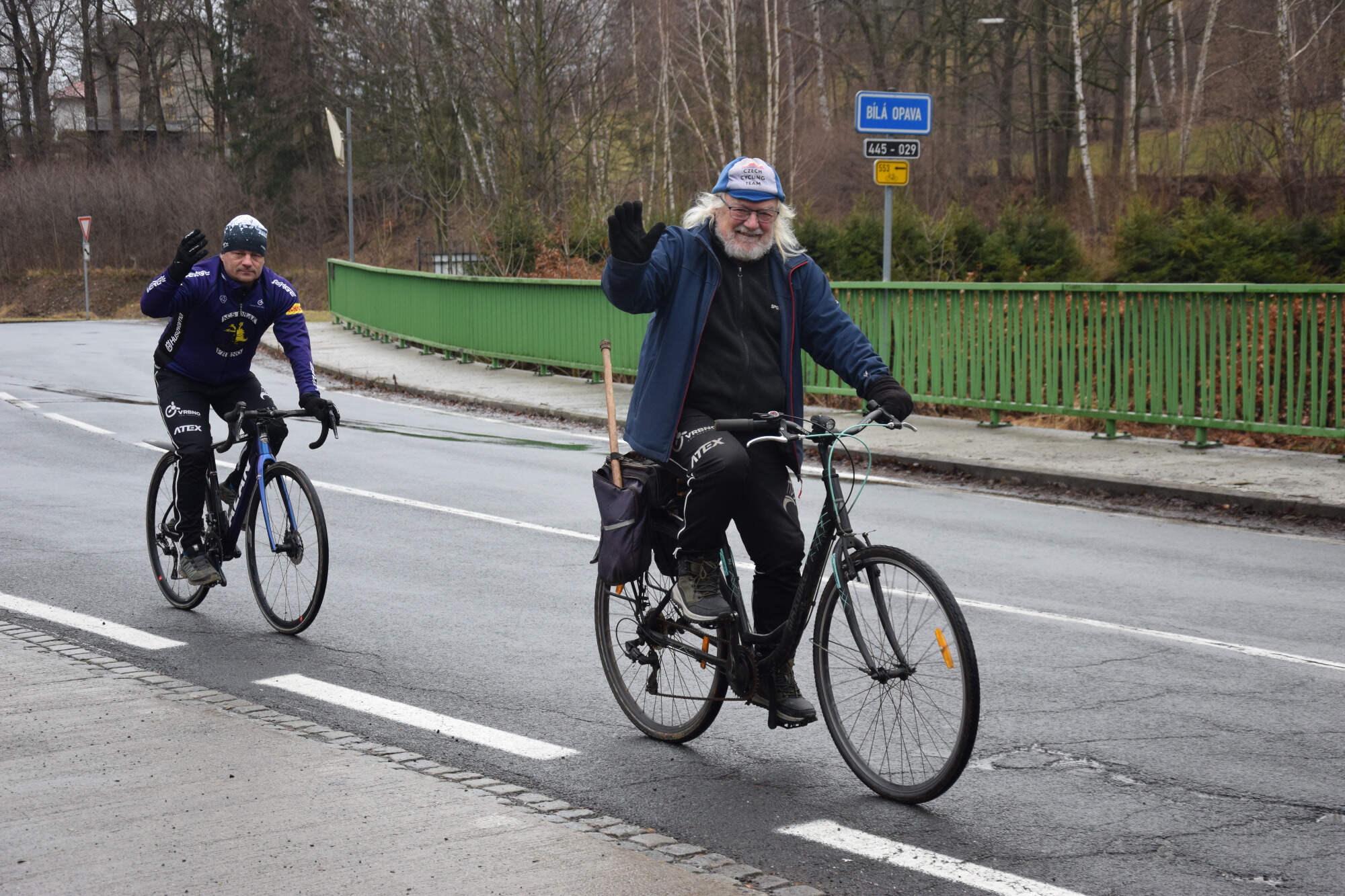 Na Nový rok směrem k Pradědu