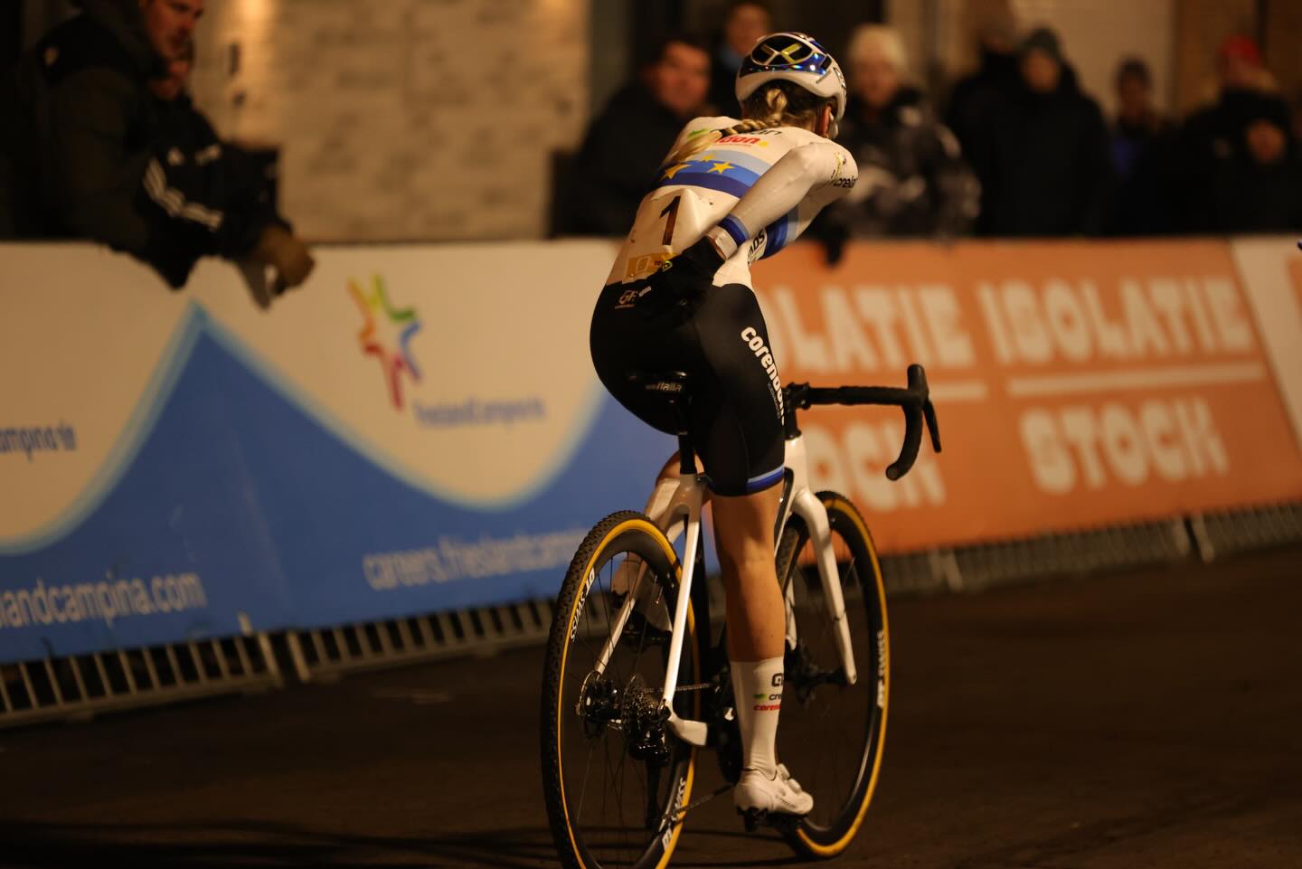 Zraněná Inge van der Heijden