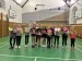 Badmintonová mládež před Vánoci v tělocvičně